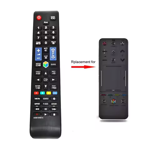 AA59-00581A TV remote control replacement for Samsung 3d smart tv UA55F8000J UA46F6400AJ Touch Contr