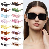 90’s Candy Color Retro Rectangle Sunglasses Vintage Shades Y2K Sun Glasses Sunglasses for Women Men