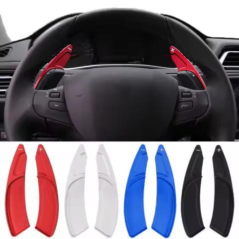 Shift Paddles For Peugeot 508 MK1 RXH GT SW TRAVELLER e-TRAVELLER Car Steering Wheel Shifter Extende