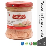 Callipo Italian Tonno Yellowfin Tuna chunks in olive oil