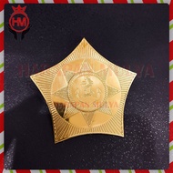 Brevet Sailing Anchor Star Emblem Star Model Sailing Badge - Harapan Mulya