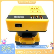 Multifunction Power Inverter DC 18V to 220V Inverter Adapter Power Supply Inverter for  18V 20V Batt