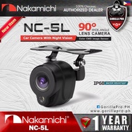 NAKAMICHI NC-5L BACK CAMERA 90 degrees RCA Connector 12V Waterproof:IP68