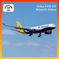 Airbus A330-243 Monarch Airlines Assembly Paper Model - MohinhgiayVN