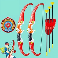 Safe bow and arrow shooting boy toy, strong bow and arrow, safe suction-stick silicone arrow Bow and