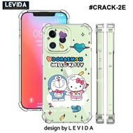 Case gambar motif Doraemon kartun doraemon CRACK02 Case Oppo A17 Oppo A17K Oppo A16E Oppo A16K Oppo