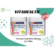 [READY STOCK] Vitahealth Primolin Gold EPO 1300mg (2 x 150s)