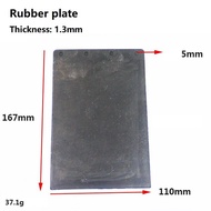 Base Plate Pad Iron Carbon Rubber For Ma-kita 9403 MT190 MT9 Belt Sander Power Sanders Tools