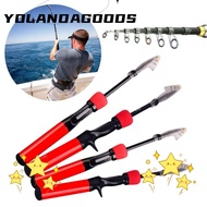 YOLA Telescopic Fishing Rod Portable Ultralight Travel Carp Feeder
