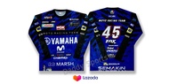 พร้อมส่ง เสื้อวิบาก yamaha ราคาถูก เสื้อนักแข่ง แขนยาว แขนสั้น ผ้าไมโคร เสื้อเสือภูเขา เสื้อมอไซค์ ป