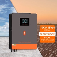 PowMr 10KW 10.2KW 48V DC 220/230V AC Pure Sine Wave Solar Inverter Double MPPT On/Off Grid Solar Hyb
