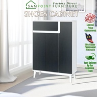 🔥SamPoint🔥Almari Kasut 3 Tingkat | Rack Kasut 2 Pintu | Kabinet Kasut Promosi | Almari Kasut Murah |