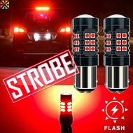 2pcs LED Strobe Flash 1157 7528 2357 2057 Brake Stop Tail Light Bulbs For Hyundai KIA