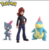(現貨）小銀 小鋸鱷 狃拉 寵物小精靈城都地區 Pokemon Scale World 食玩 Premium Bandai