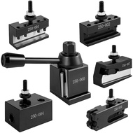 Lathe Tool Holder Change Tool Set for Metal Lathe Tool Post for 1/2inch Turning Tools 250-000 Mini L