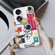 OPPO A38 CASE OPPO A18/ - PRO CAMERA SOFTCASE FULL MOTIF FOR OPPO A38 OPPO A18/ - ASTRONAUTS - LATES
