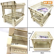 DIY Online4u - NCI 4318/2 18” 2 Tiers Multipurpose Rack / Rectangle Rack / Storage Rack
