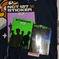 NCT 127 NCT NeoZone Sticker Universe jc Album Sticker Photobook pb Jewel Case