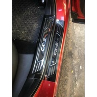 Titanium interior and exterior door sill covers cx5 218-2026