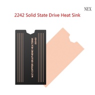 NEX 2242 SSD Heat Sink Copper Metal HeatSink Cooling Vest for 2242 SSD Cooler