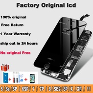 Original Refurbish Lcd For iPhone 6 6s 7 8 Plus SE2 SE 2022 Screen Replacement For Iphone X XR 11 Di