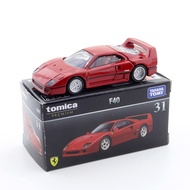 Takara Tomy Tomica Premium 31 Ferrari F40 1/62 Car Alloy Toys Motor Vehicle Diecast Metal Model F488 F50 Die-Cast Vehicles