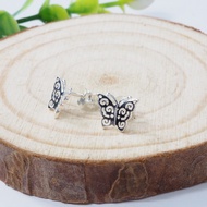 925 Silver Butterfly Ear Studs / Subang Telinga Rama-Rama Perak 925 (ET8)