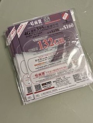 🌟包平郵🌟3HK 365 days 4G Prepaid SIM Card 132GB Data