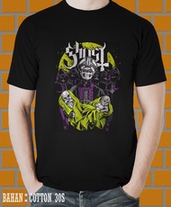 Kaos band ghost tshirt musik rock ghost 10