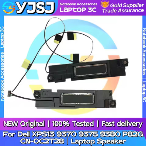 New GENUINE Original Laptop Speaker For DELL XPS 13 9370 9380 XPS13 7390 9305 built-in speaker horn 