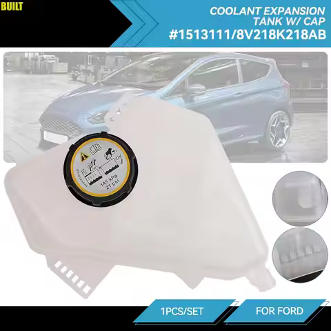 Coolant Water Reservoir Bottle Expansion Header Tank With Cap 8V218K218AB 1513111 For Ford B-Max Eco