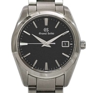 Grand Seiko Heritage 系列腕錶 f-24915 黑/銀色 SBGX261 9F62-0AB0 不鏽鋼石英錶 55N*** 男士黑色錶盤模擬顯示