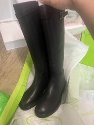 Sam Edelman leather black boots 長靴真皮 7/37
