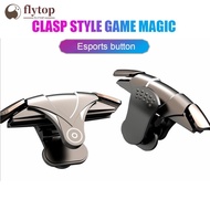 FLYTOP G12 Mobile Phone Gaming Trigger Game PUBG Joysticks Gamepad ABS Aim Key Button L1 R1 Controll