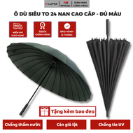 Ô DÙ 24 NAN KAW Ô Dù Siêu To Che Nắng Mưa Với 24 Nan Kép Cứng Cáp Chống Tia UV Chống Thấm Cực Tốt -