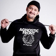 Agnostic Front Hoodie Jumper Cotton Fleece Jacket