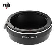 EOS-NIKON1 Lens Adapter Ring for Canon Eos Ef Ef-s Lens To Nikon 1 S1 J1 J2 J3 J5 V1 V2 V3 V5 Camera