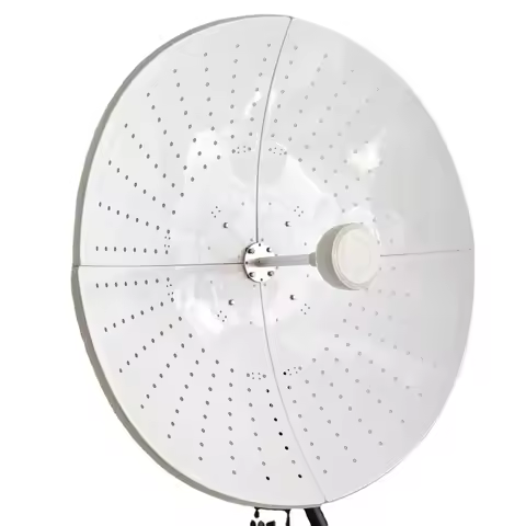 90CM 4G 5G 698-4200Mhz Outdoor Antenna High Gain 2x27dBI Mesh Parabolic Dish Hyperbolic Base Antenna