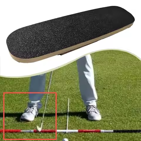 Golf Balance Board,for Chipping Hitting,Equipment Practice Mat Mini Innovative Compact Weight Shift 