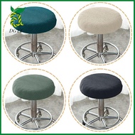 DGTT Washable Anti-fouling Stretchable Round Chair Cover Seat Chair Slipcover Bar Stool Chair Cover Elastic