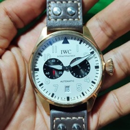 jam automatic iwc schaffhausen tali full kulit