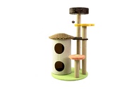 Cat condo คอนโดแมว บ้านดอกเห็ด 68x68x109 cm ST200224-9