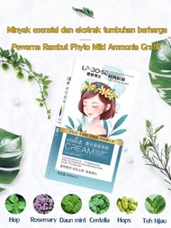 tidak pernah pudar FENKANG Pewarna Rambut cat rambut100ML*2 permanent korea Tidak merusak Plant Heal