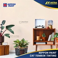 CAT TEMBOK EKSTERIOR INTERIOR NIPPON PAINT PEACH PINCH NP OW 1022 P / VINILEX ELASTEX SPOTLESS / CRE