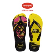 Havaianas Kids Star Wars Flip Flops - Black/Yellow Pop