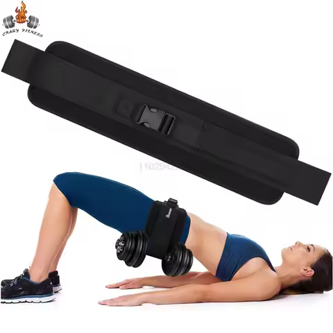 Weight-bearing Belt Weighted Waist Trainer Belt - Adjustable Resistance Ergonomic Design Workout Hip