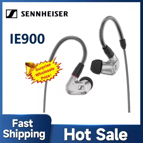 Sennheiser IE900 HiFi in Ear Monitor Earphones MMCX Detachable Cable Noise Isolation for Audiophile 