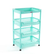 Large Innovative Plastic Cupboard 4 Compartments (N54 x R36 x C90cm)