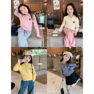 CODE J57R Dahye Love Sweater Girls Sweater Girls Jacket Girls Cold Clothes