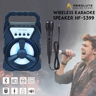 SPEAKER BLUETOOTH KARAOKE S-339/HF-339 FREE MIC